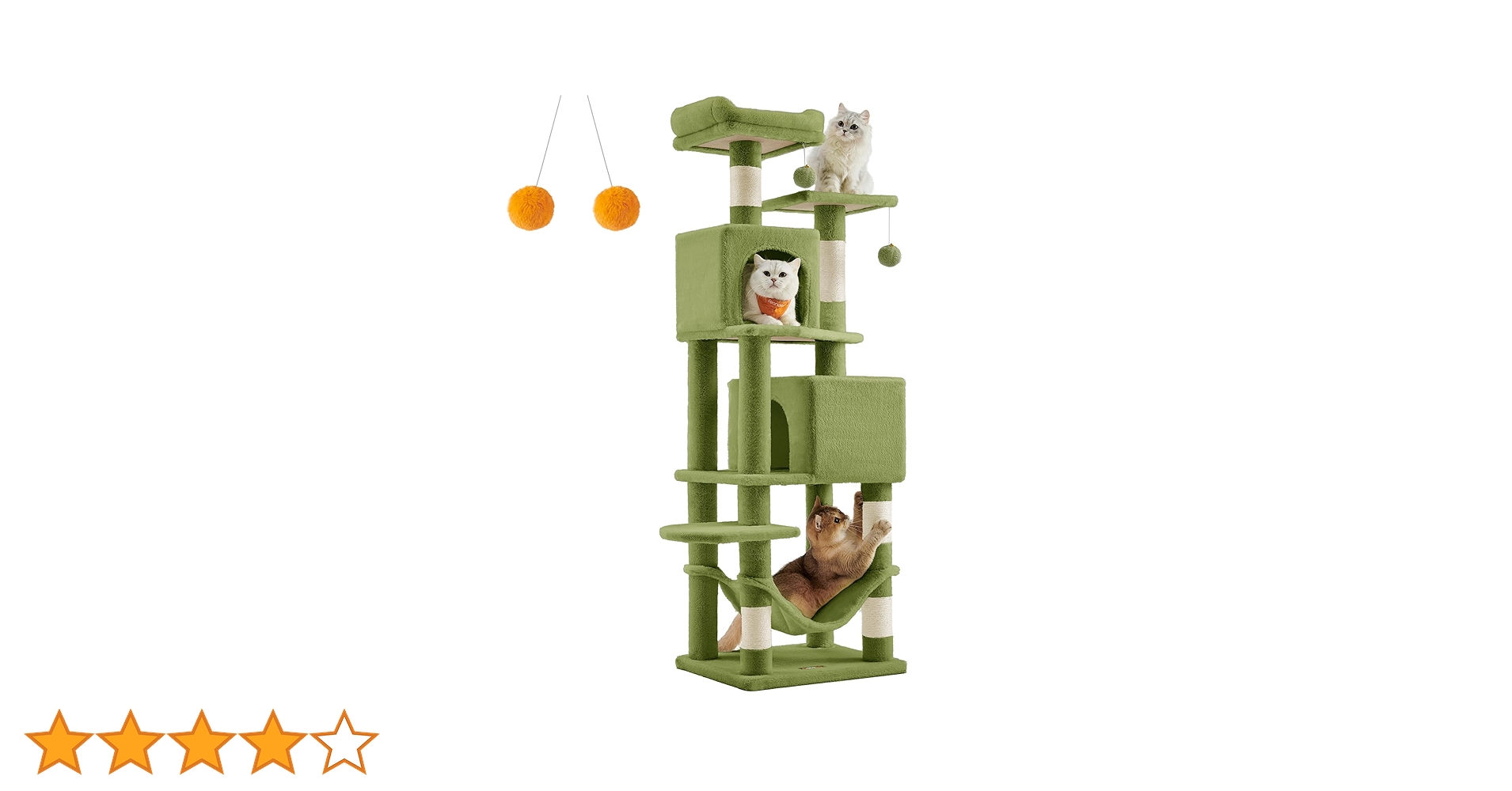 Amazon.co.jp: FEANDREA PCT192C02 Cat Tower, Slim, Popular